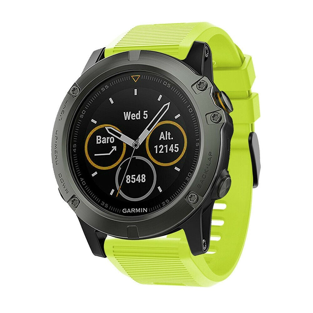 Garmin Tactix 7 siliconen bandje (lichtgroen)