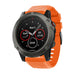 Garmin Quatix 8 - 51mm siliconen bandje (oranje)