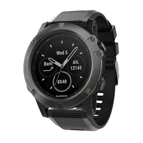Garmin Tactix 7 Pro siliconen bandje (zwart)