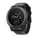 Garmin Fenix 3 siliconen bandje (zwart)
