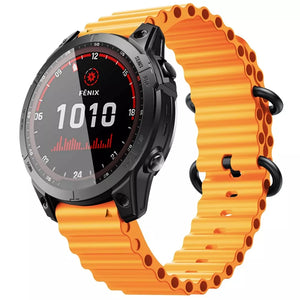 Garmin Tactix 8 - 47mm Ocean band (oranje)