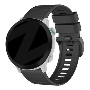 Bandz Garmin Tactix 7 siliconen band met gesp (zwart)