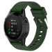 Garmin Quatix 5 / 6 / 7 glossy silicone band (legergroen)