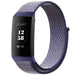 Fitbit Charge 4 nylon band (donkerblauw)