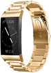 Fitbit Charge 3 stalen bandje (goud)