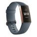Fitbit Charge 4 Silicone Strap (Grey Blue)