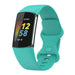 Fitbit Charge 5 siliconen bandje (aqua)