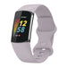 Fitbit Charge 5 siliconen bandje (lavendel)