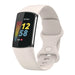 Fitbit Charge 6 siliconen bandje (zand wit)