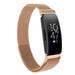 Fitbit Inspire Milanese band (rosé goud)