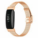 Fitbit Inspire roestvrij stalen band (rosé goud)