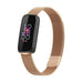 Fitbit Luxe Milanese band (rosé goud)