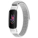 Fitbit Luxe nylon bandje (zeeschelp)