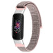 Fitbit Luxe nylon bandje (roze)