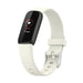 Fitbit Luxe siliconen bandje (zand wit)