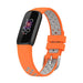 Fitbit Luxe sport band (oranje/grijs)