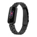 Fitbit Luxe stalen band (zwart)