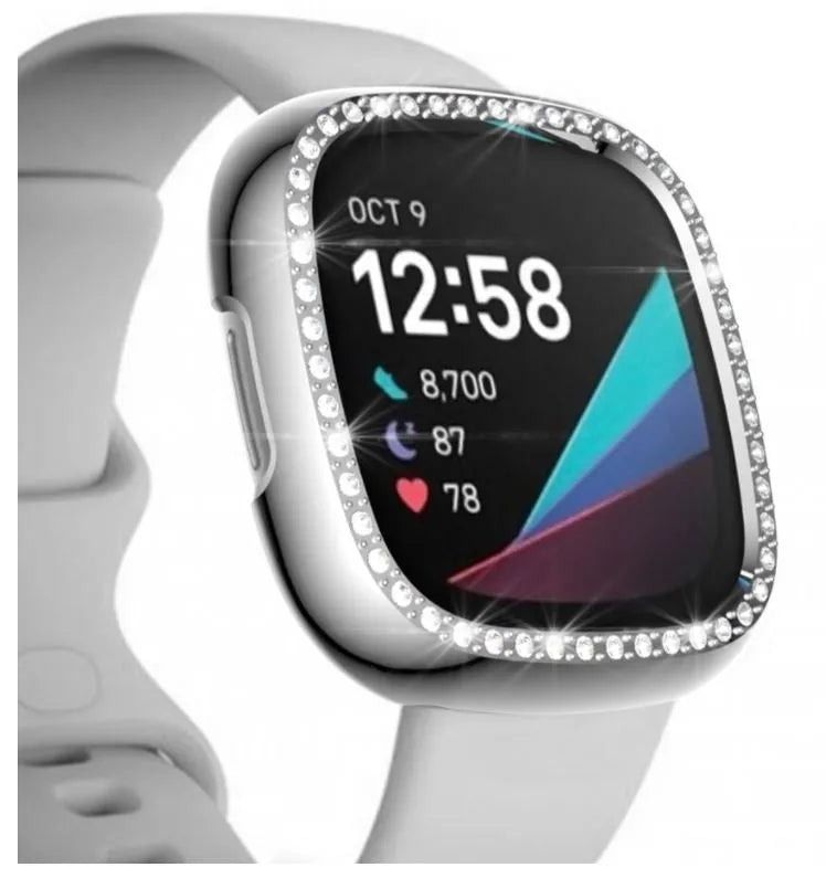 Fitbit Sense Diamond PC hard case (zwart)