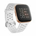 Fitbit Versa (2) siliconen band met gaatjes (wit)