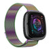 Fitbit Sense 2 Milanese band (regenboog)