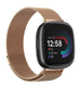 Fitbit Versa 4 Milanese band (rosé goud)