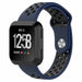 Fitbit Versa (2) sport band (donkerblauw/zwart)