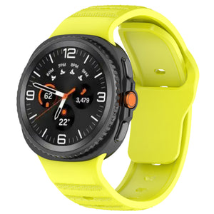Samsung Galaxy Watch 8 - 44mm outdoor siliconen bandje (lime)