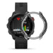 Garmin Forerunner 245 TPU case (transparant-zwart) 