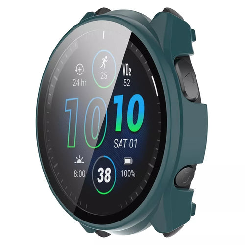 Garmin Forerunner 965 hard case met glas (groen)