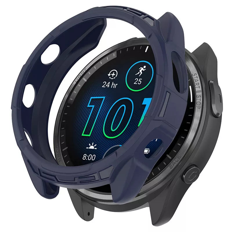 Garmin Forerunner 965 Rugged TPU case (blauw)