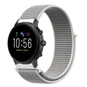 Nylon Strap, on a watch, 3/4 front view