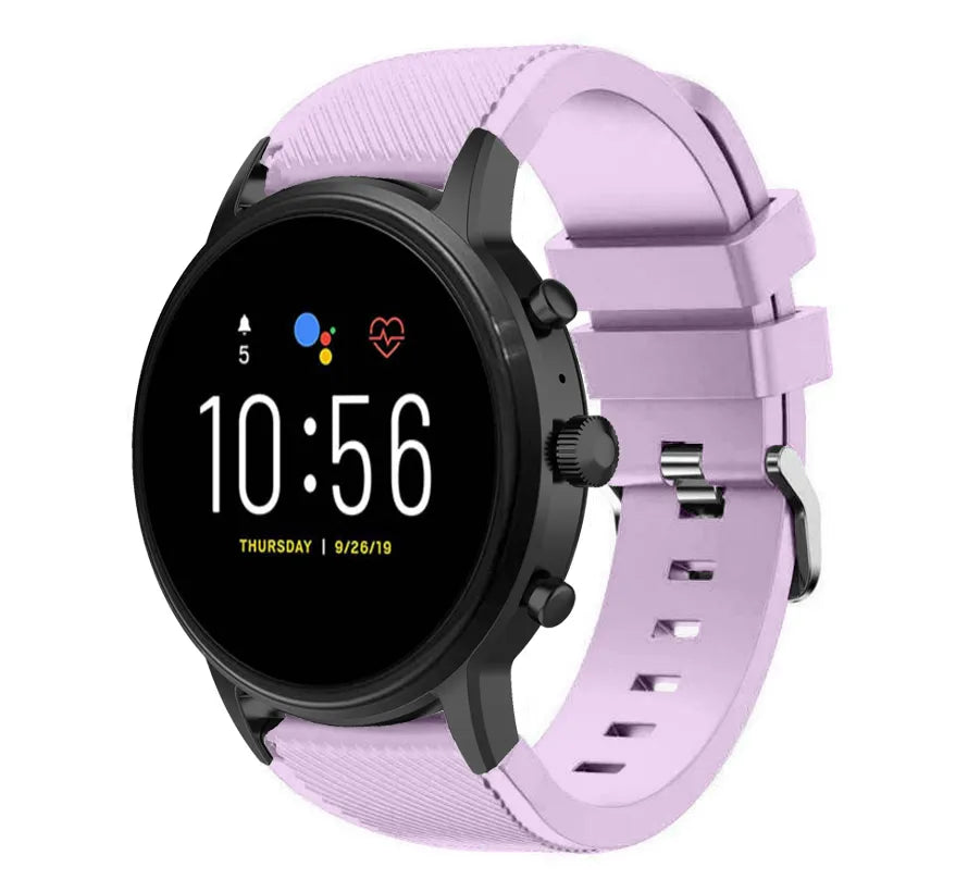 Fossil Gen 4 Explorist (HR) siliconen bandje (lila)