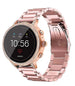 Fossil Gen 5e 42mm stalen band roze