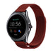 Fossil Gen 5e 44mm Milanese band (rood)