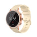 Fossil Gen 4 Venture (HR) siliconen bandje (beige)