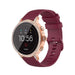Fossil Gen 4 Venture (HR) siliconen bandje (donkerrood)