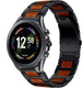 Fossil Gen 6 44mm houten/stalen band (zwart)