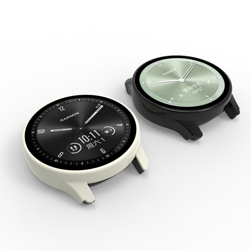 Garmin Vivomove Trend PC Case with Glass (Beige)