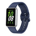 Samsung Galaxy Fit 3 siliconen bandje (donkerblauw)