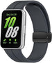 Samsung Galaxy Fit 3 D-buckle siliconen bandje (donkergrijs)