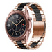 Samsung Galaxy Watch 3 41mm stalen band (roségoud/zwart)