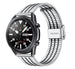 Samsung Galaxy Watch 3 45mm Fine Steel Strap (Silver/Black)