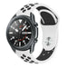 Samsung Galaxy Watch 3 sport band 45mm (wit/zwart)