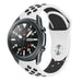 Samsung Galaxy Watch 3 sport band 45mm (wit/zwart)