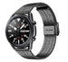 Samsung Galaxy Watch 3 45mm roestvrij stalen band (zwart)