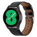 Samsung Galaxy Watch 4 - 40mm leren bandje (strak-zwart)