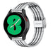 Samsung Galaxy Watch 4 - 40mm roestvrij stalen band (zilver/zwart)