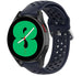 Samsung Galaxy Watch 4 - 40mm siliconen bandje met gaatjes (donkerblauw)
