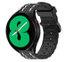 Samsung Galaxy Watch 4 40mm sport gesp band (zwart/wit)