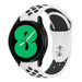 Samsung Galaxy Watch 4 - 40mm sport band (wit/zwart)
